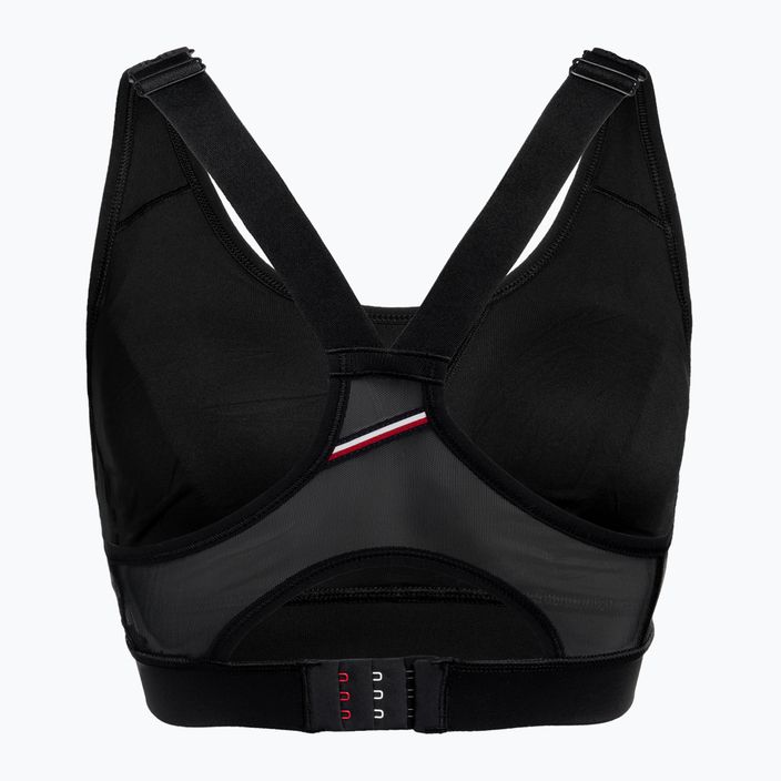 Tommy Hilfiger Essentials High Int Adjustable Straps fitness bra black 6