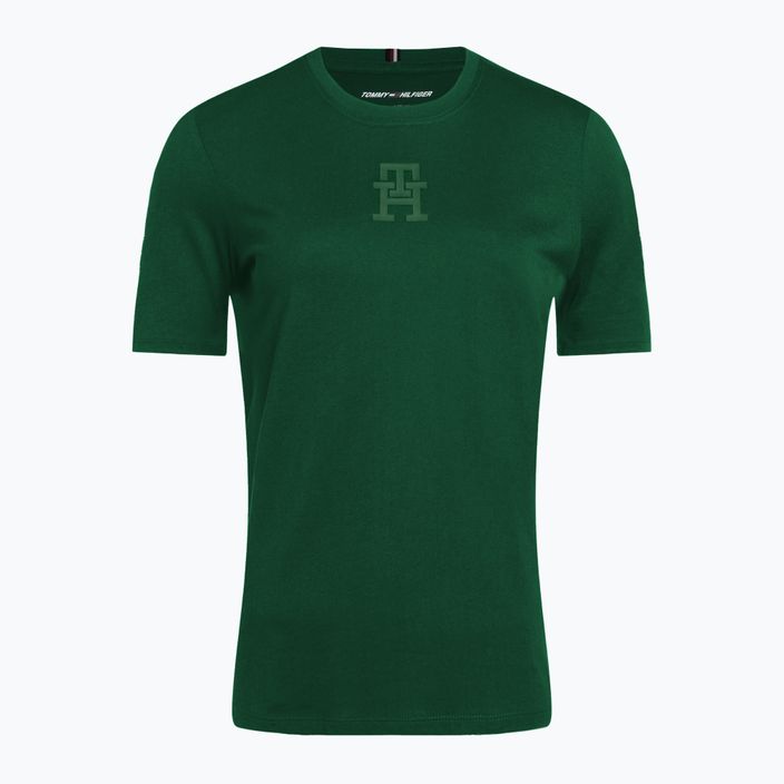 Tommy Hilfiger women's training shirt Regular Th Monogram green 5