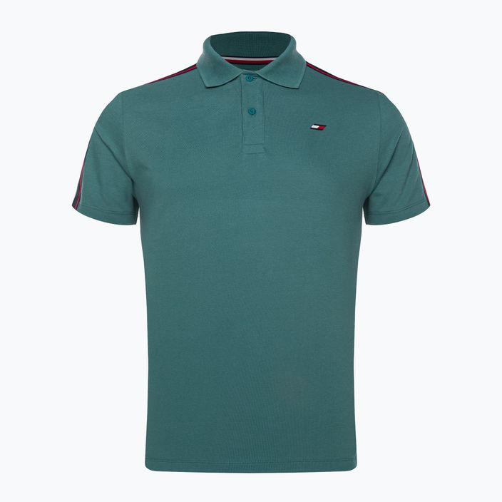 Tommy Hilfiger men's training shirt Textured Tape Polo green 5