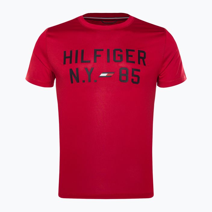 Men's Tommy Hilfiger Graphic Training T-shirt red 5