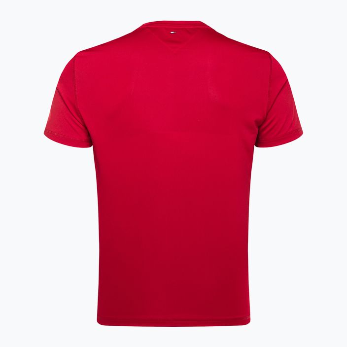 Men's Tommy Hilfiger Graphic Training T-shirt red 6