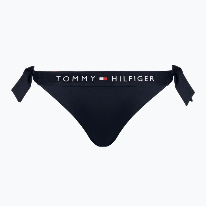 Tommy Hilfiger Side Tie Cheeky blue swimsuit bottom