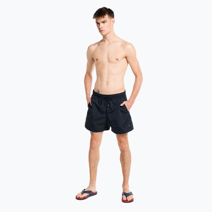 Men's Tommy Hilfiger Medium Drawstring swim shorts blue 5