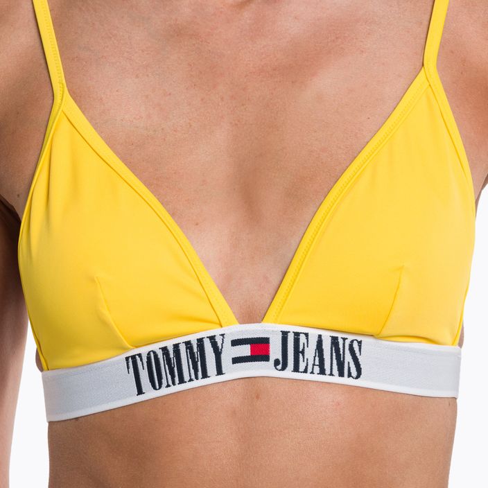 Tommy Hilfiger Triangle Rp yellow swimsuit top 7