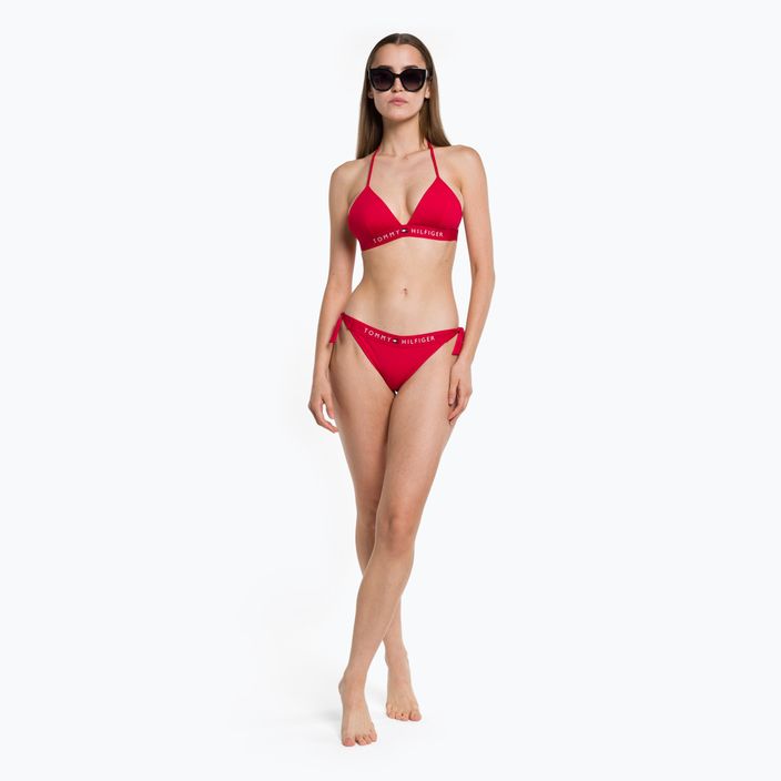 Tommy Hilfiger Side Tie Cheeky swimsuit bottom red 5