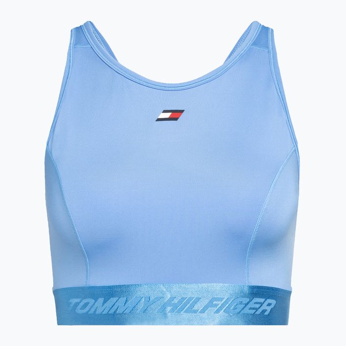 Tommy Hilfiger Essentials Mid Int Racer Back blue fitness bra 4