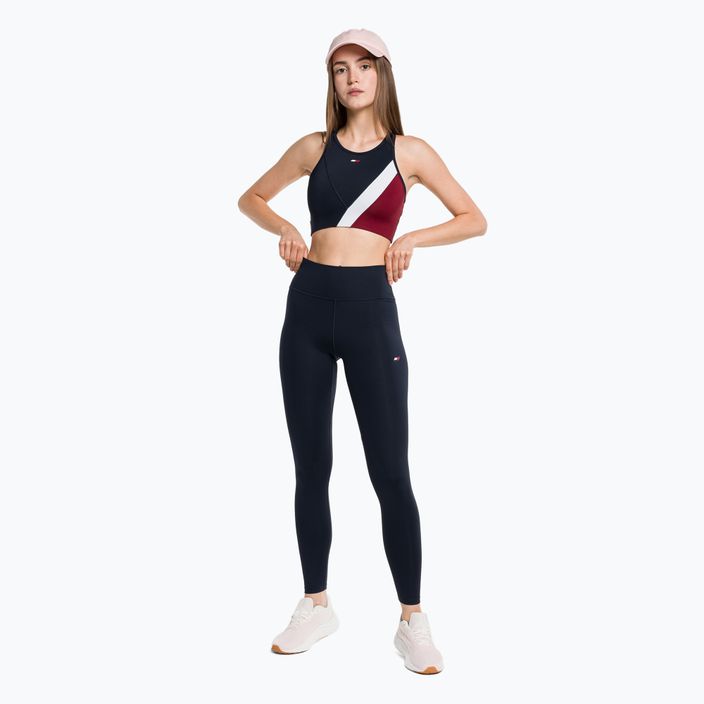 Women's training leggings Tommy Hilfiger Essentials Rw Full Length blue 2