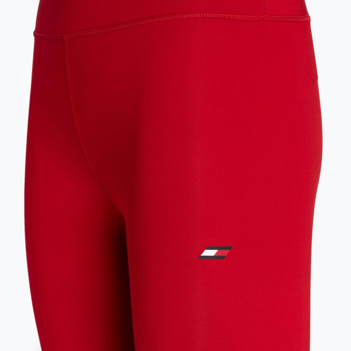 Tommy Hilfiger Essentials Rw 7/8 red women's training leggings 8