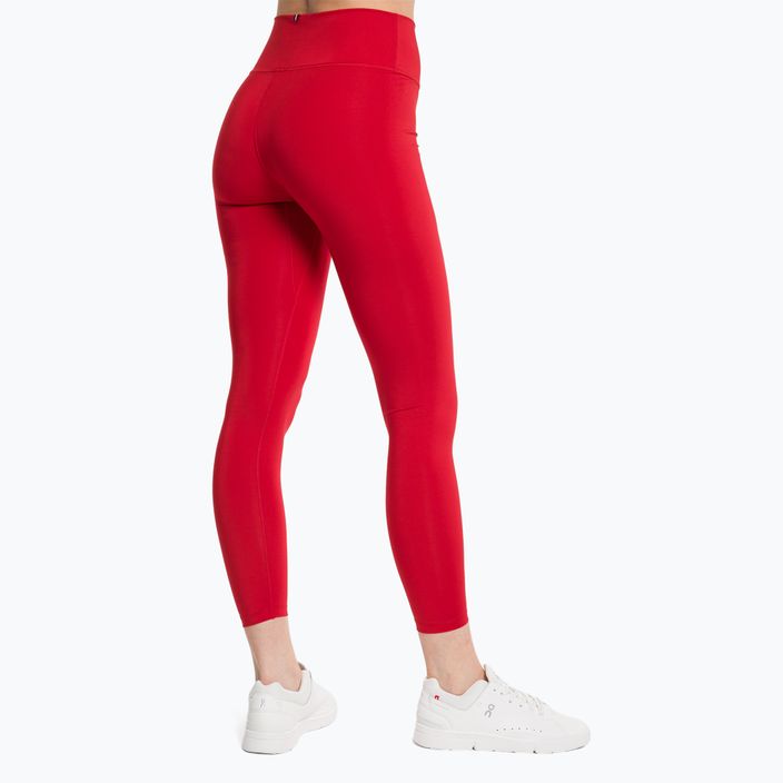 Tommy Hilfiger Essentials Rw 7/8 red women's training leggings 3