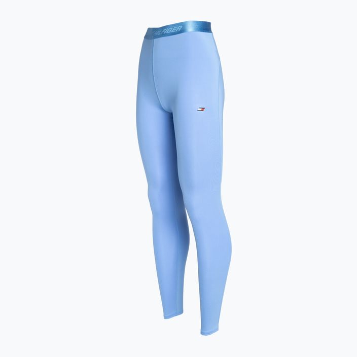 Women's training leggings Tommy Hilfiger Essentials Rw Tape Full Length blue 7