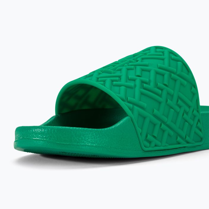 Tommy Hilfiger women's Monogram Pool Slide olympic green slides 8