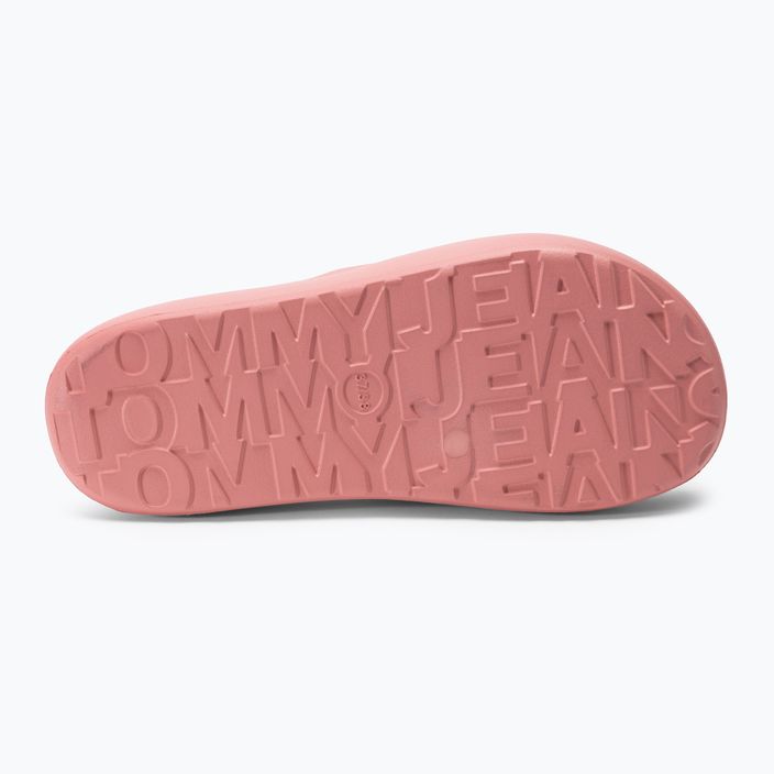 Tommy Jeans women's Chunky Flatform Slide tickled pink 4