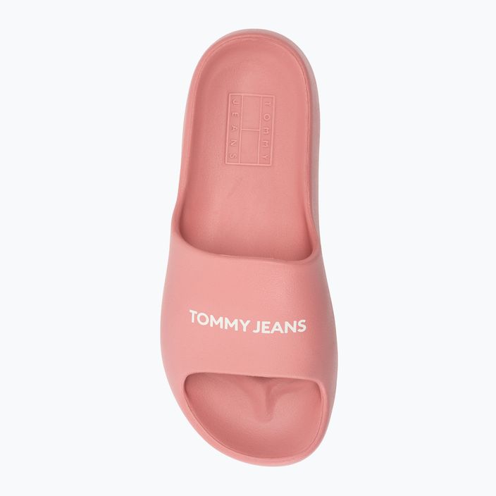 Tommy Jeans women's Chunky Flatform Slide tickled pink 5