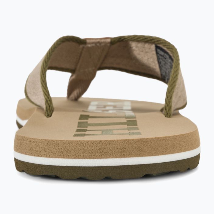 Men's Tommy Hilfiger Patch Beach Sandal beige flip flops 6