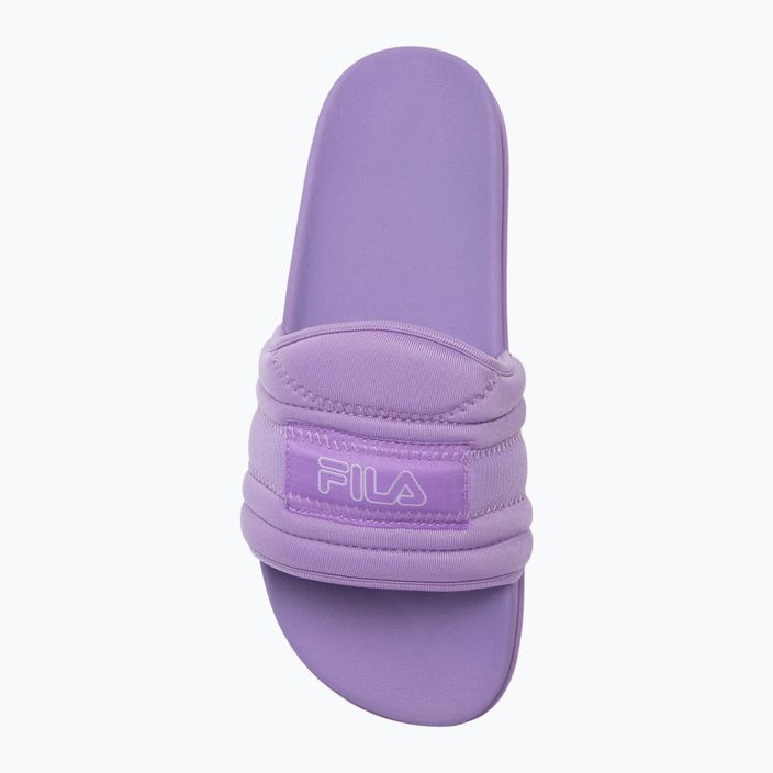 FILA women's Morro Bay Zeppa Lounge slides viola 5