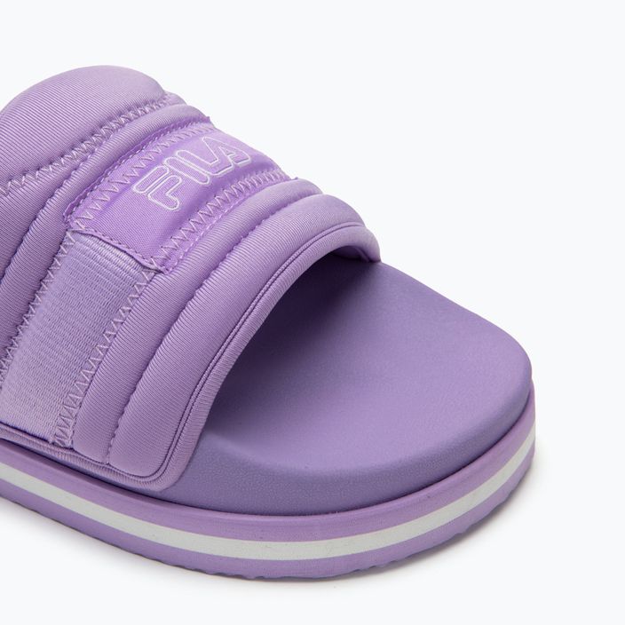 FILA women's Morro Bay Zeppa Lounge slides viola 7