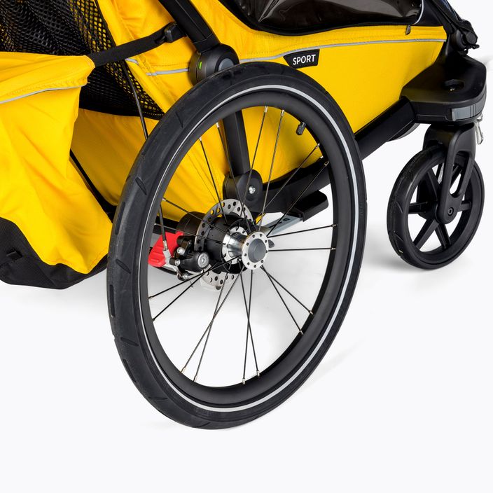 Thule Chariot Sport double bike trailer yellow 10201024 5