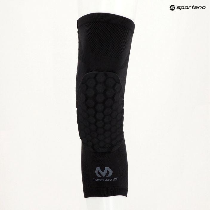 Mc.David Elite Hex Leg Sleeve knee protectors black MCD385 7