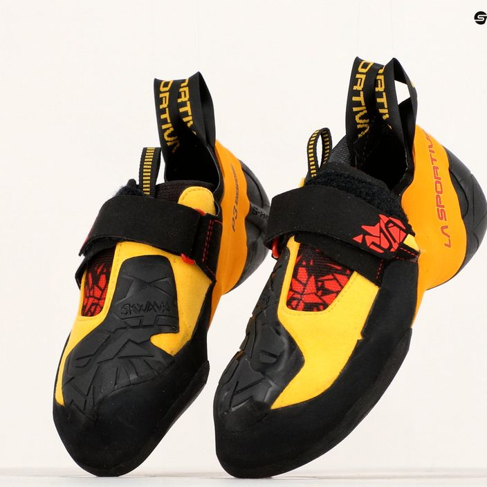 La Sportiva men's climbing shoe Skwama black/yellow 16