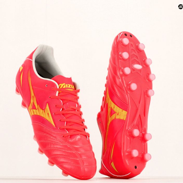 Mizuno Morelia Neo IV Pro AG men's football boots flery coral2/ bolt2/ flery coral2 14