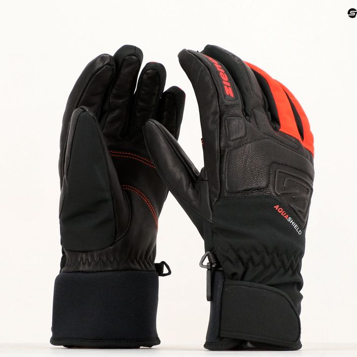ZIENER Glyxus AS new red ski glove 3
