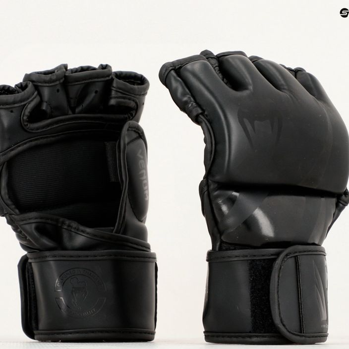 Venum Challenger matte/black MMA training gloves 5