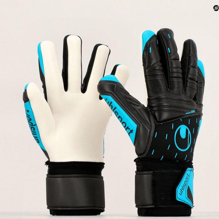 Uhlsport Classic Soft Hn Comp goalkeeper gloves black/blue/white 4