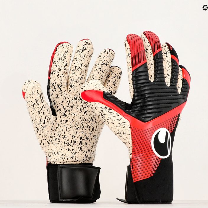 Uhlsport Powerline Supergrip+ Finger Surround Goalkeeper Gloves 4