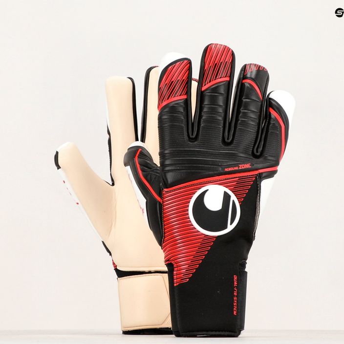 Uhlsport Powerline Absolutgrip Hn goalkeeper gloves black/red/white 4