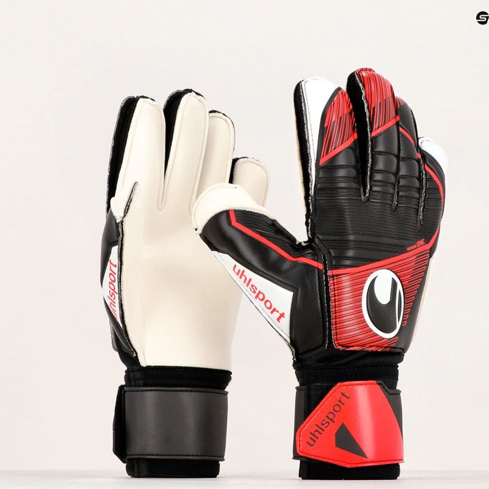 Uhlsport Powerline Soft Flex Frame goalkeeper gloves black/red/white 4
