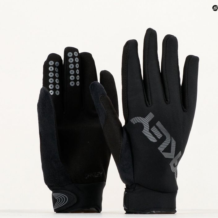Oakley Seeker Thermal Mtb men's cycling gloves black FOS901325 3