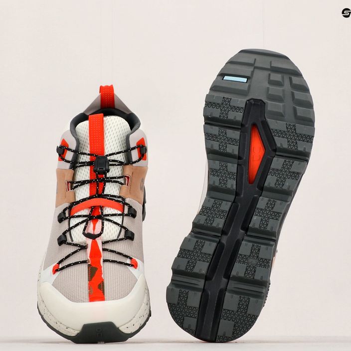 Men's trekking shoes On Running Cloudtrax chai/ivory 8