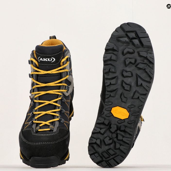 AKU Trekker Lite III GTX grey-yellow men's trekking boots 977-491 9