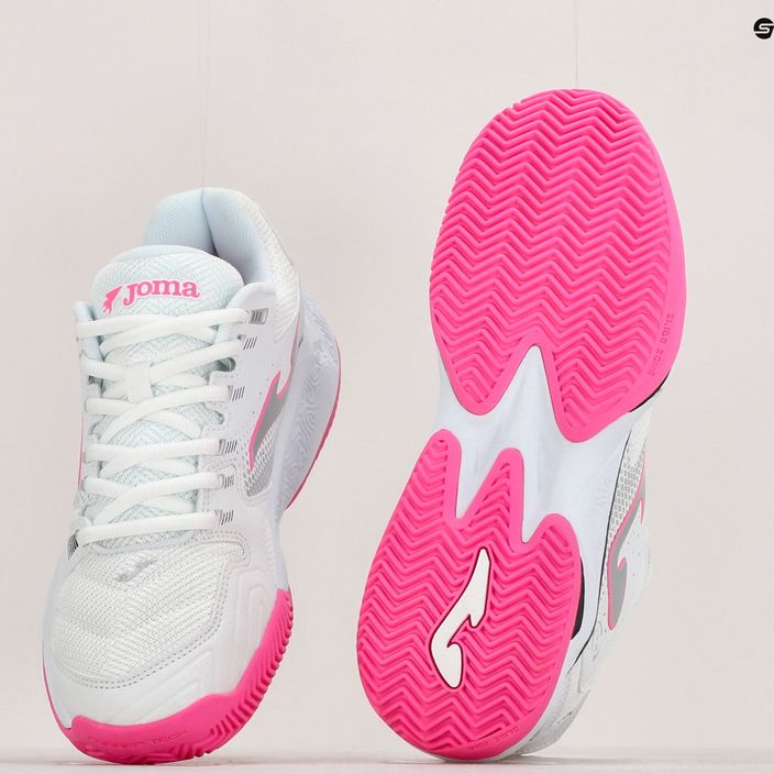 Women's tennis shoes Joma Master 1000 Lady white/fuchsia 10