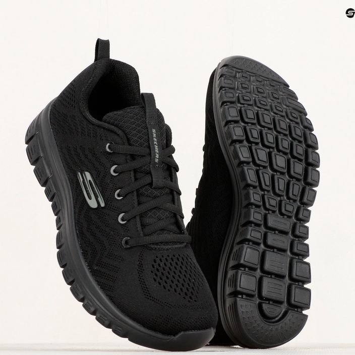 Women's training shoes SKECHERS Graceful Get Connected black 13