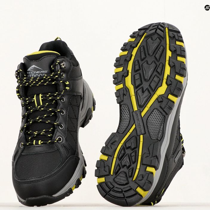 SKECHERS Selmen Melano men's trekking shoes black 14
