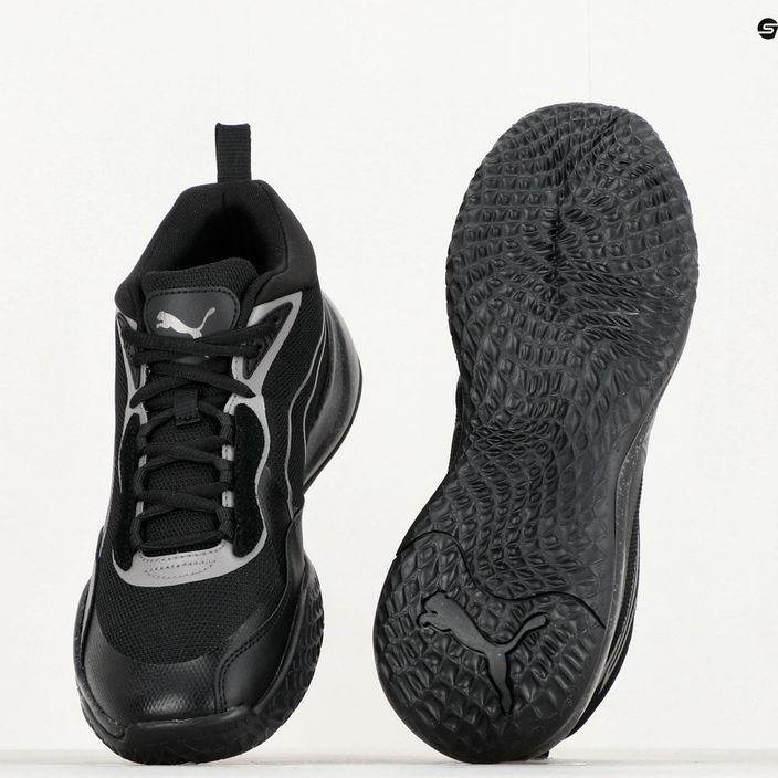 Men's basketball shoes PUMA Playmaker Pro Trophies puma aged silver/cast iron/puma black 16