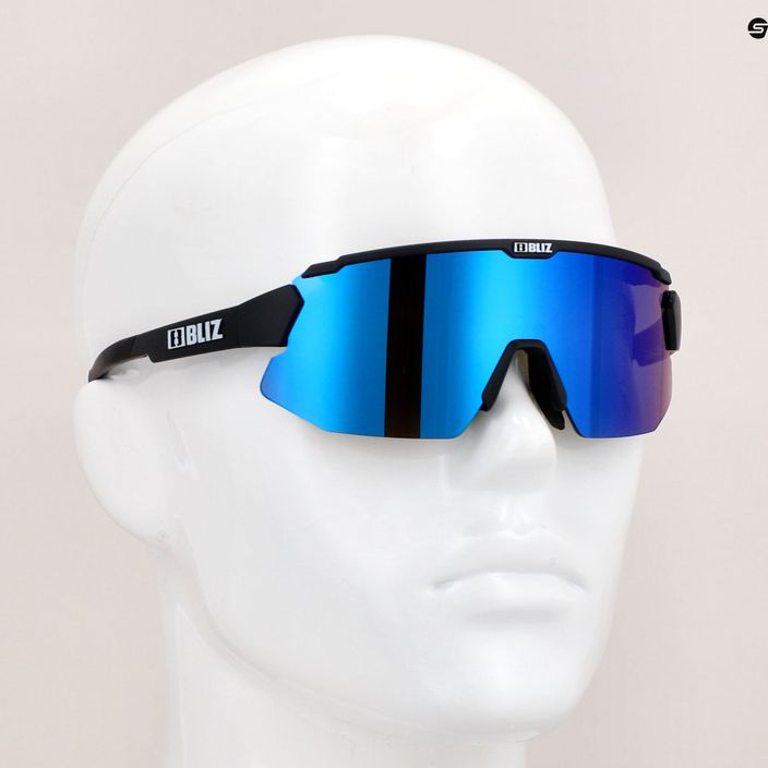 Bliz Breeze Small S3+S0 matt black/brown blue multi/clear cycling goggles 9
