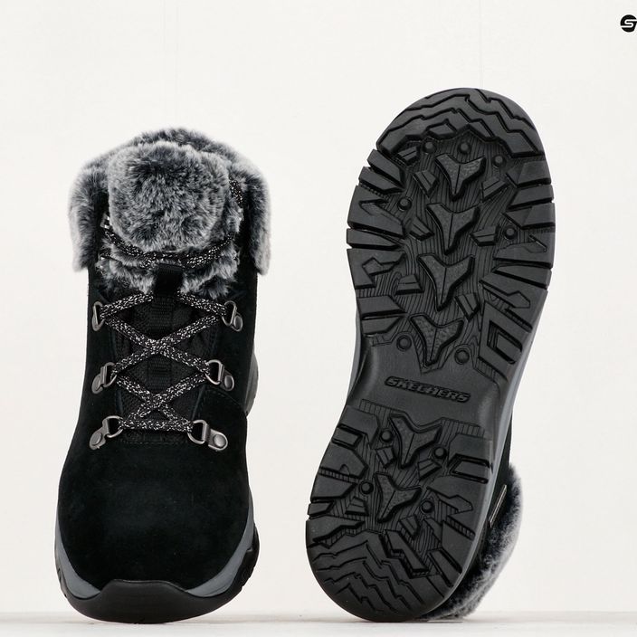 Women's trekking shoes SKECHERS Trego Falls Finest black 14