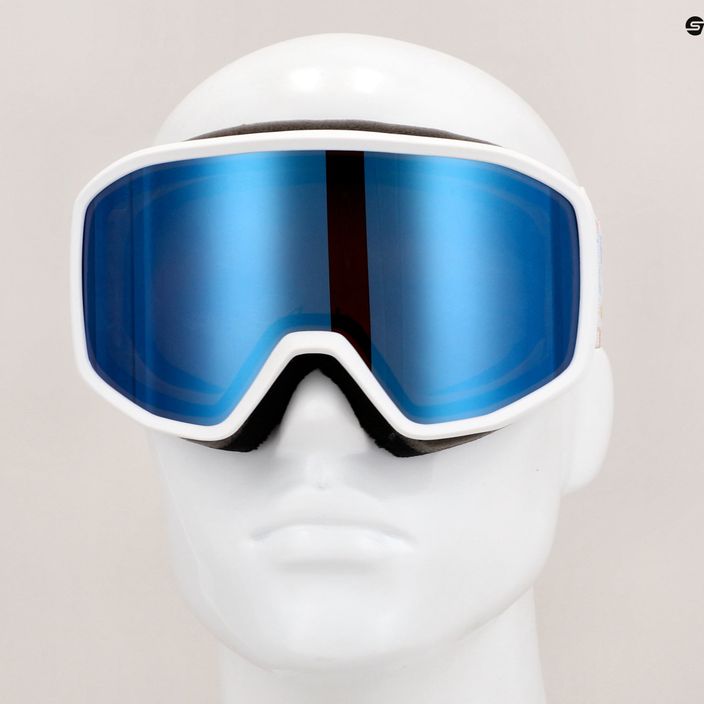 Women's snowboard goggles ROXY Izzy sapin white/blue ml 12