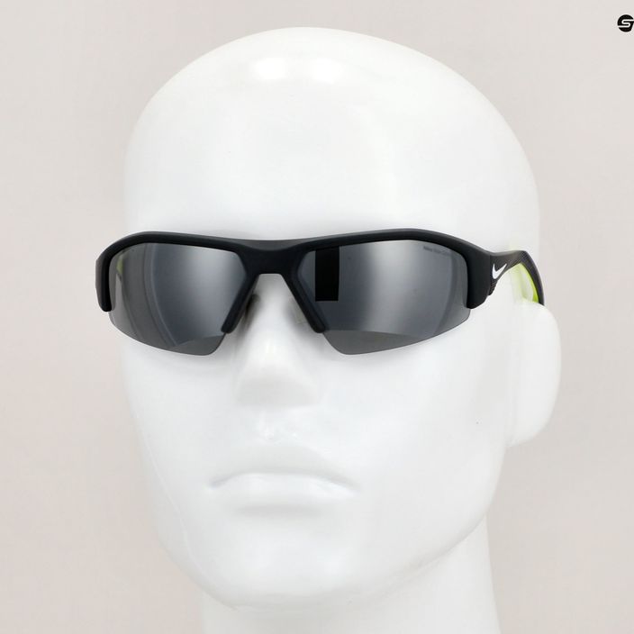 Nike Skylon Ace 22 black/white/grey w/silver flash lens sunglasses 11