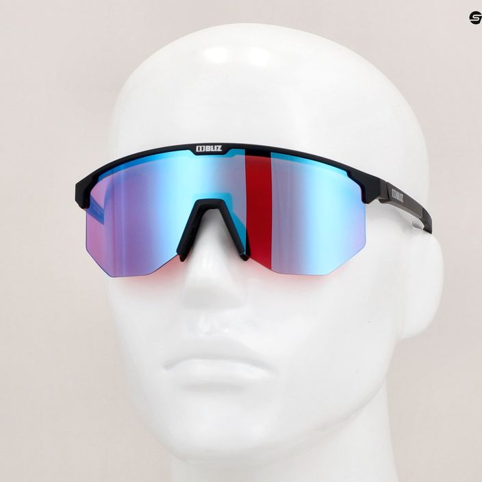 Bliz Hero Nano Optics Nordic Light S2 cycling glasses matt black/light begonia/violet blue multi 13