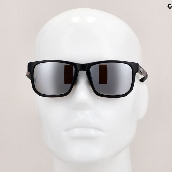 Bliz Ignite Polarized S3 matt black/brown silver mirror cycling glasses 10