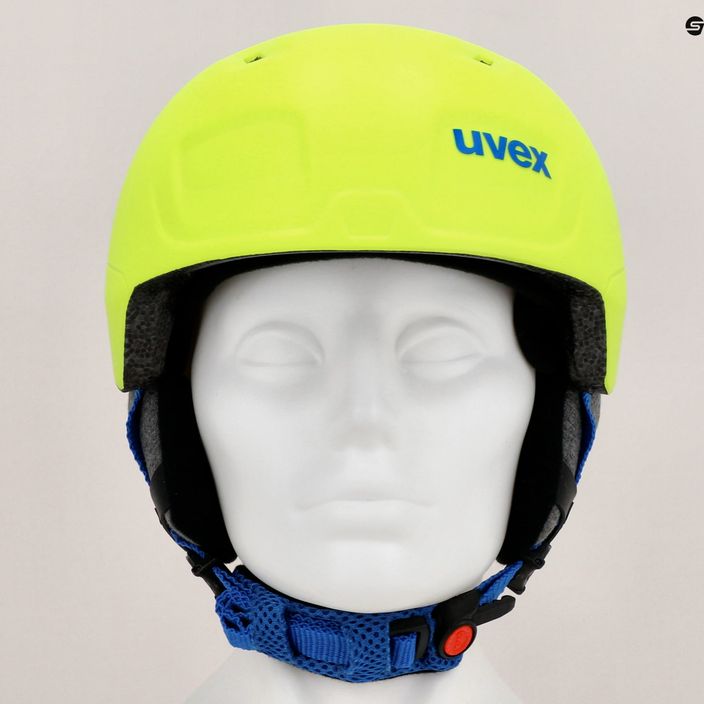 Children's ski helmet UVEX Manic Pro neon yellow 8