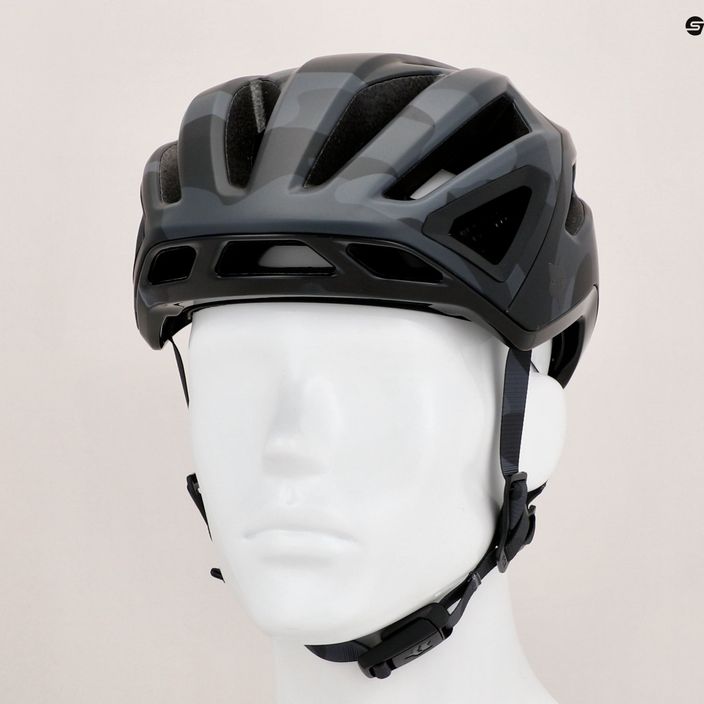Fox Racing Crossframe Pro black camo bike helmet 14