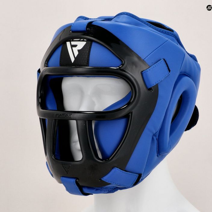 Boxing helmet RDX Guard Grill T1 blue 13