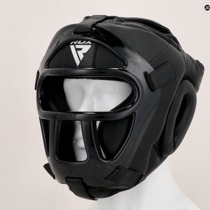 Boxing helmet RDX Guard Grill T1 black 12
