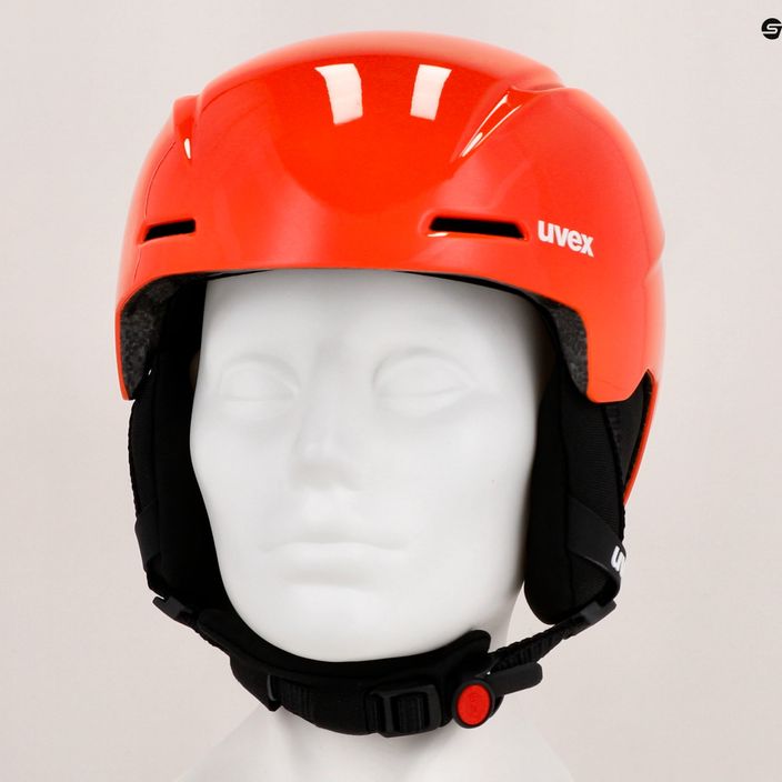UVEX children's ski helmet Viti fierce red 12