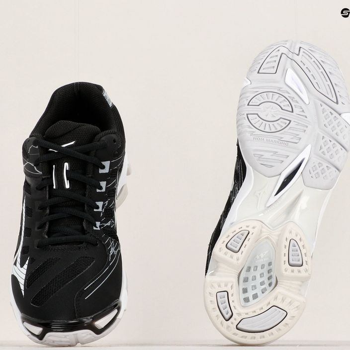Men's volleyball shoes Mizuno Wave Voltage black / silver 10