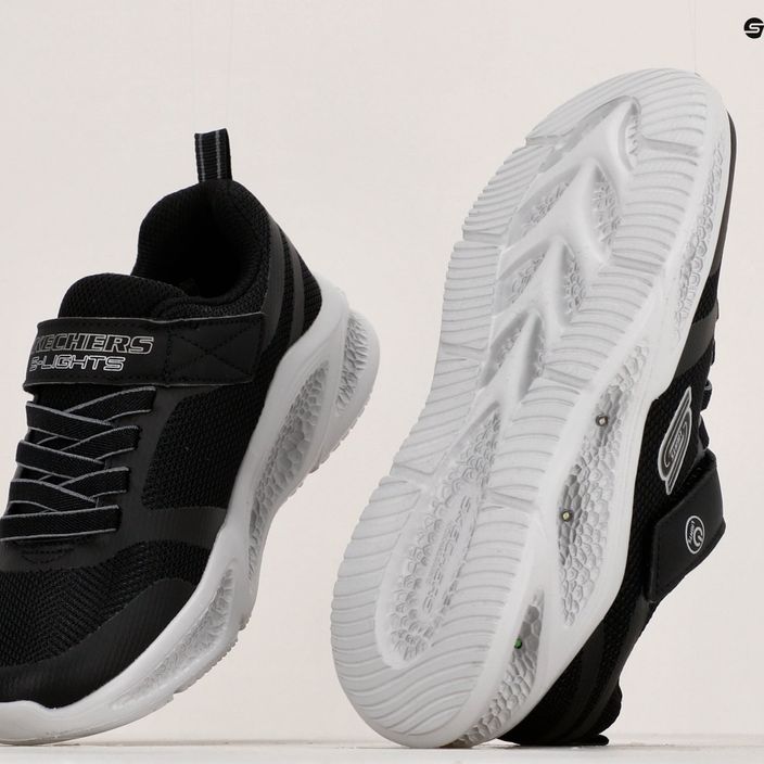SKECHERS children's training shoes Skechers Meteor-Lights black/grey 15